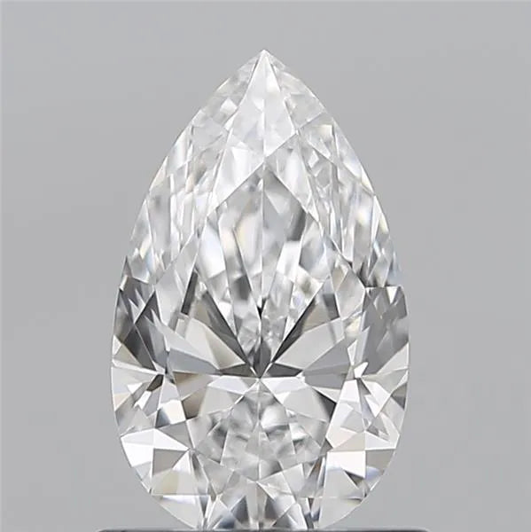 0.10ct Pear Natural Diamond (Colour E, Clarity VVS1, Cut VG, IGI Certified)