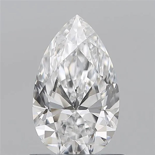 0.10ct Pear Natural Diamond (Colour E, Clarity VVS1, Cut VG, IGI Certified)