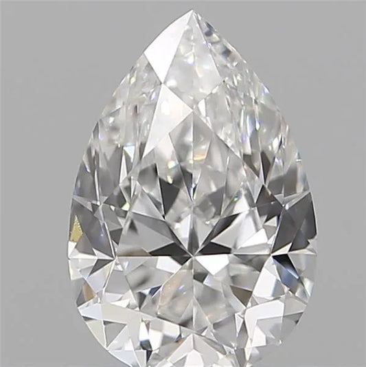 0.14ct Pear Natural Diamond (Colour D, Clarity VVS1, Cut VG, IGI Certified)