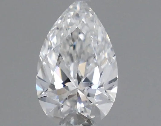 0.24ct Pear Natural Diamond (Colour E, Clarity VVS1, GIA Certified)
