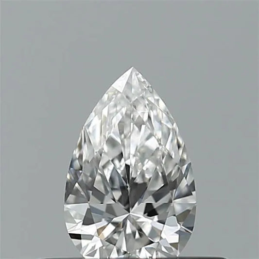 0.25ct Pear Natural Diamond (Colour E, Clarity VVS1, GIA Certified)