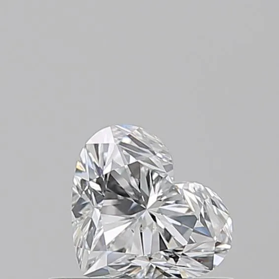 0.51ct Heart Natural Diamond (Colour E, Clarity SI1, GIA Certified)
