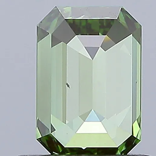 1.00ct Emerald Lab Grown Diamond (Colour Fancy Vivid Green, Clarity SI1, IGI Certified)