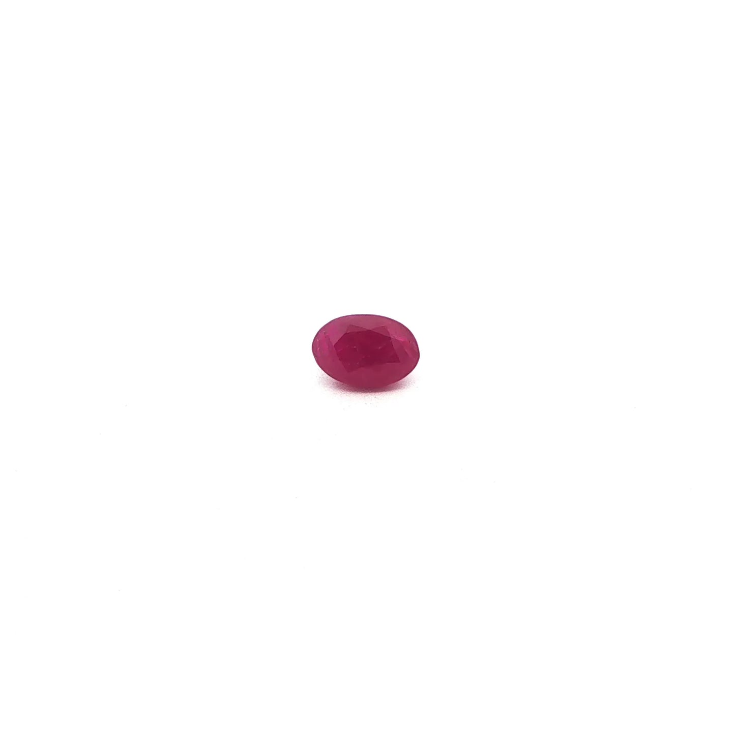 1.50ct Oval Natural Ruby (Colour Red, Clarity Moderately Included, Cut Faceted)