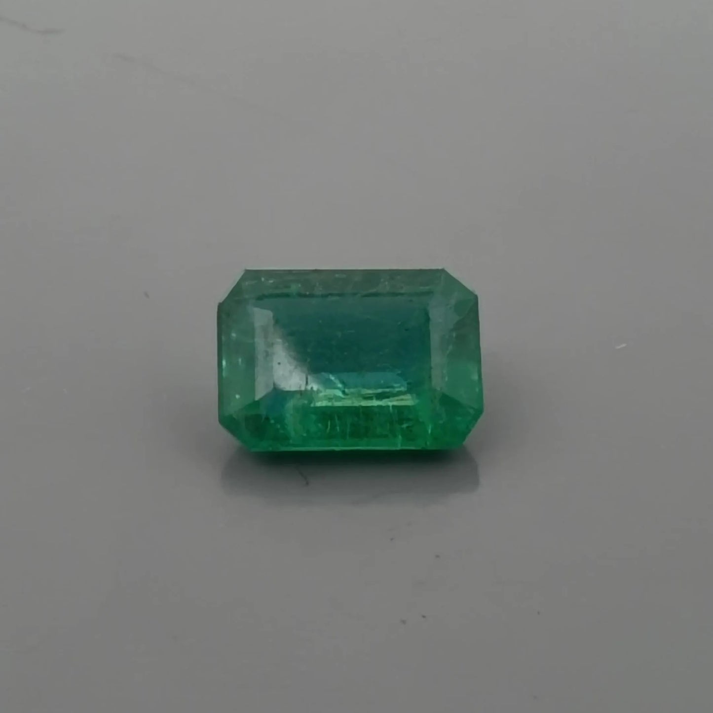 1.84ct Octagonal Natural Emerald (Colour Green, Clarity Moderately Included, Cut Faceted)