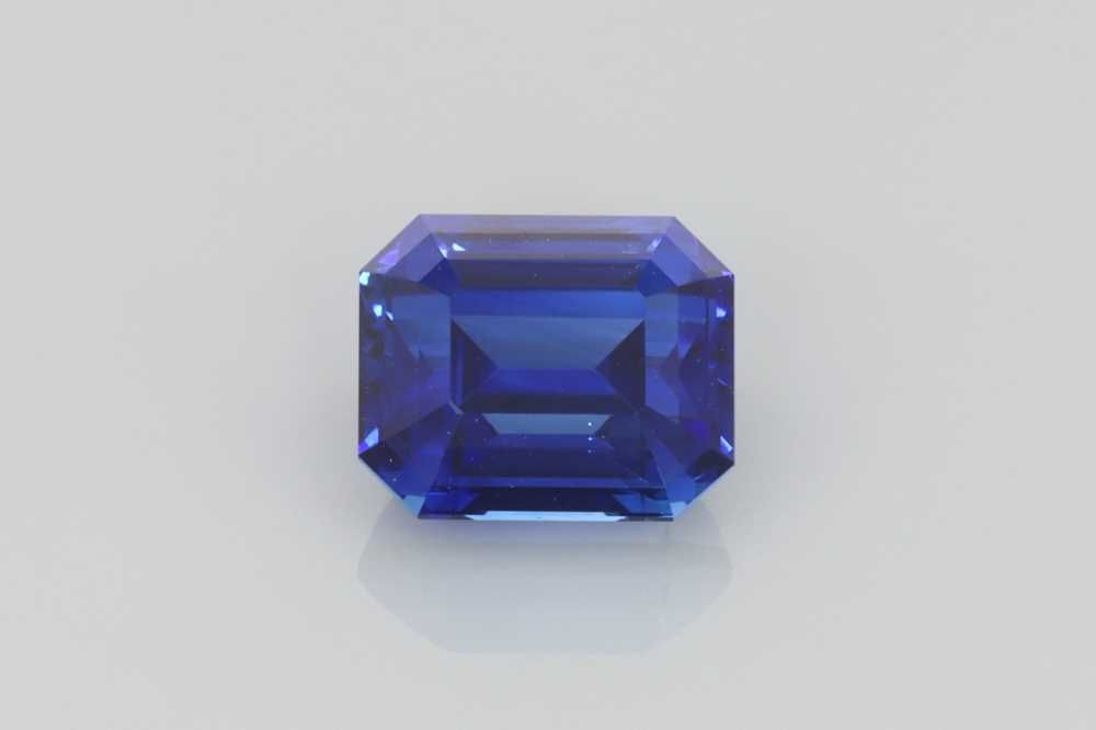 2.06ct Emerald Natural Sapphire (Colour Blue, Clarity Eye Clean, Cut Faceted)
